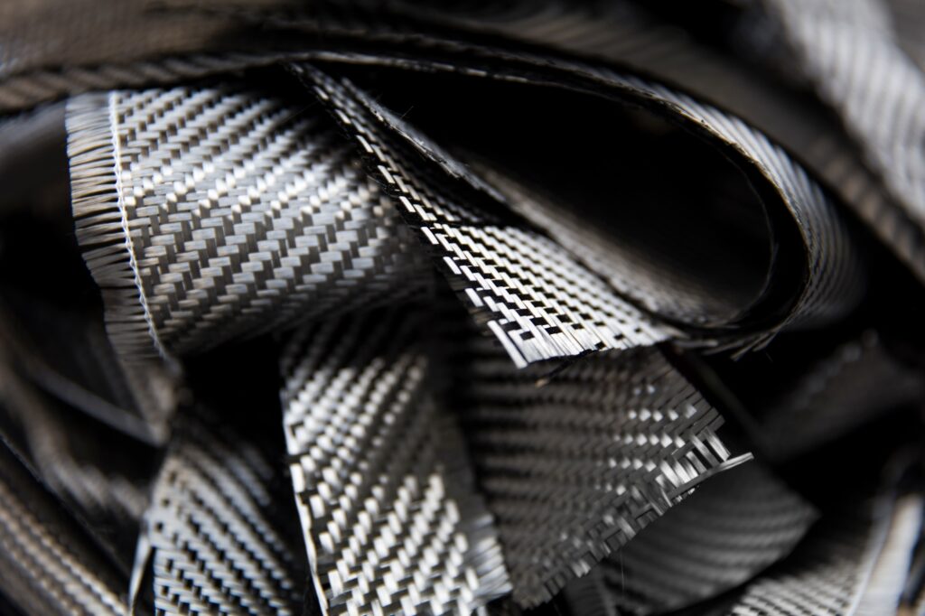 Carbon fibers backdrop